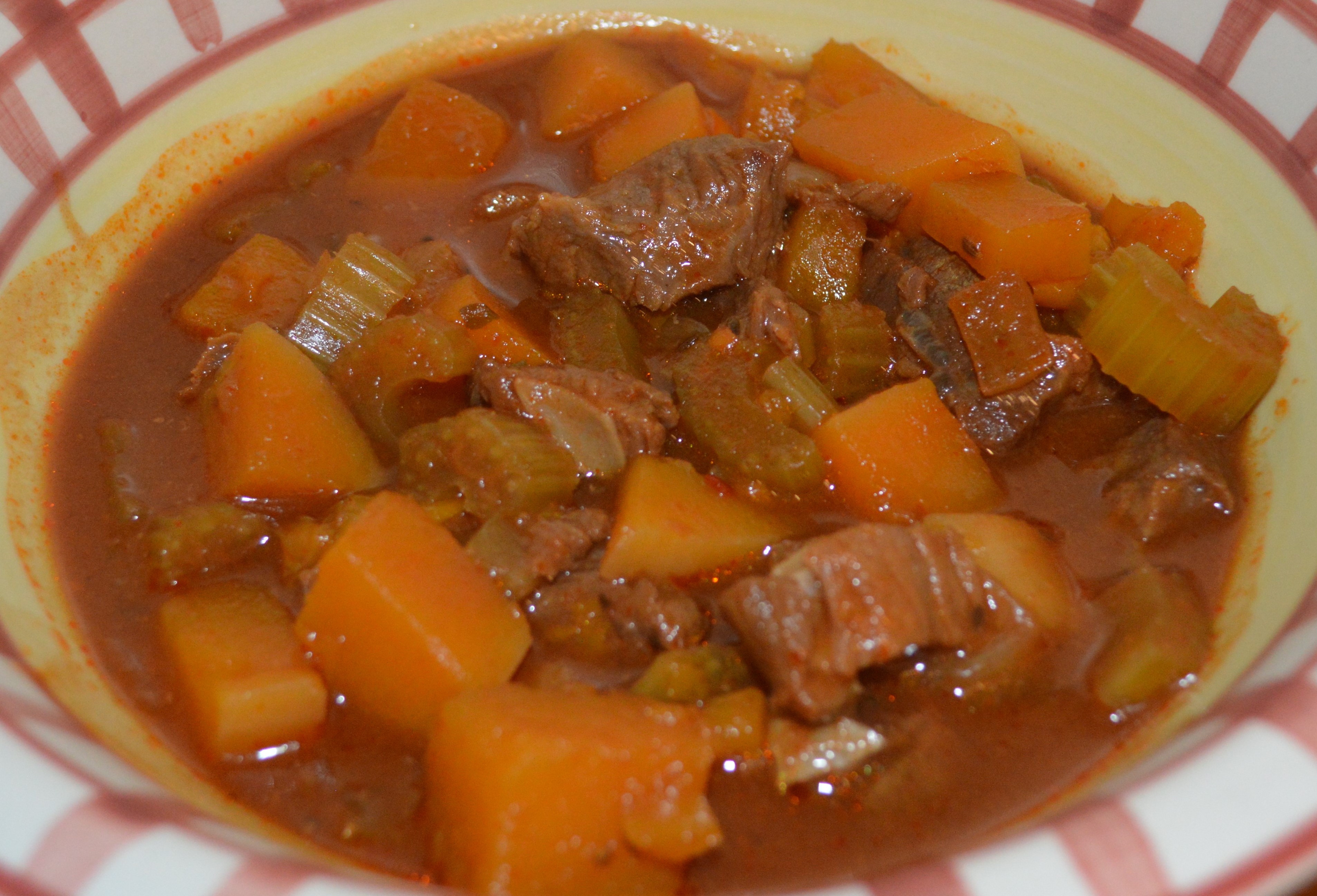 Venison Stew and Vegetables